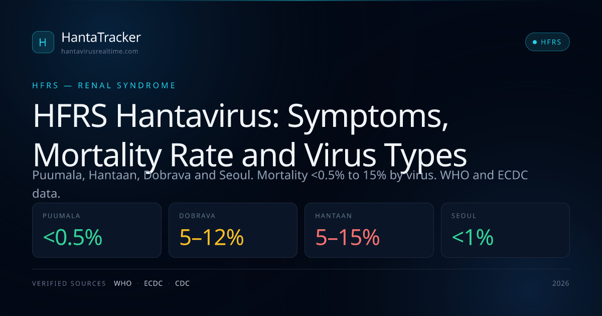 HFRS Hantavirus: Symptoms, Mortality Rate and Virus Types | HantaTracker